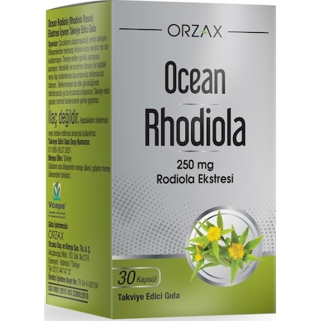 Ocean Rhodiola 250 MG 30 Kapsül