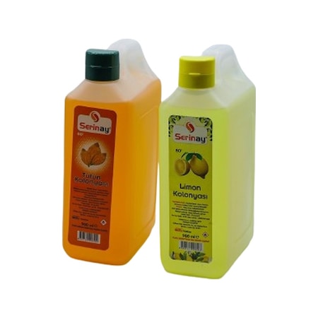 Serinay Limon + Tütün Kolonyası 2 x 900 ML