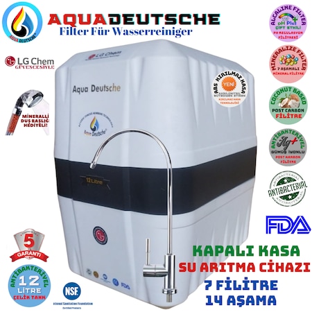 Elegance Beyaz 12 Litre 7 Filitre 14 Aşama Su Arıtma Cihazı