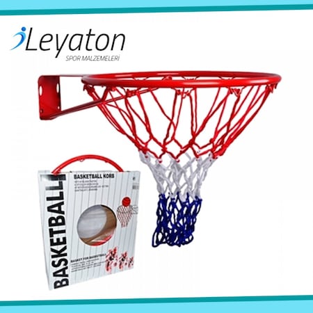 Leyaton Basketbol Pota Çemberi Fileli 20 MM