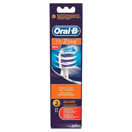 Oral-B Trizone Elektrikli Diş Fırçası Yedek Başlığı 2'li