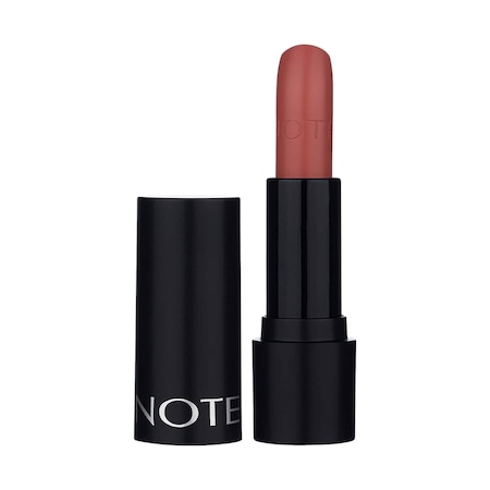 Note Deep Impact Lipstick Kremsi Dokulu Yarı Parlak Ruj 02 Optimistic Rose - Nude