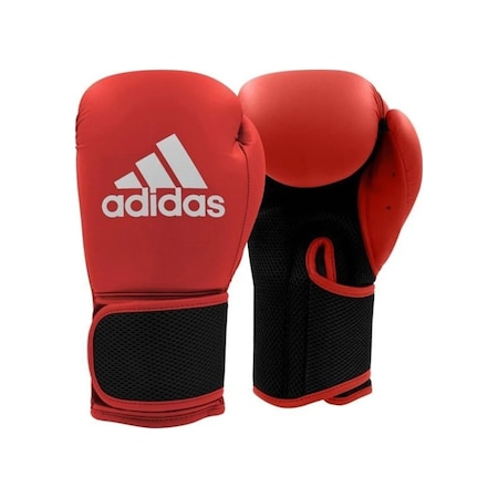 Adidas Adıh25 Hybrid 25 Çocuk Boks Eldiveni Çocuk Kick Boks Eldiveni Kırmızı