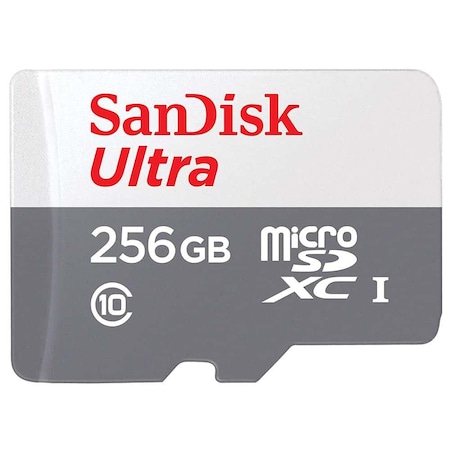 Sandisk Ultra 256GB 100MB/S Microsdxc Uhs-I Hafıza Kartı SDSQUNR-