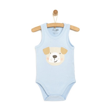 Hellobaby Sevimli Hayvan Surat Atlet Body Unisex 24yhlbubdy001 Mavi 24YHLBUBDY001_Mavi