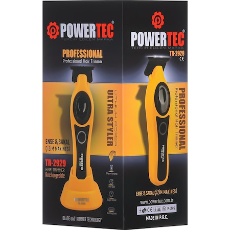 Powertec Tr-2929 Ense Sakal Çizim Traş Makinesi