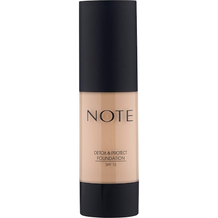 Note Cosmetics Detox & Protect Fondöten Canlandırıcı Etki 02