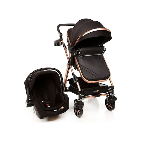 Baby Plus Canyon Travel Sistem Bebek Arabası V2 Byp-244 Siyah BYP-244_Siyah