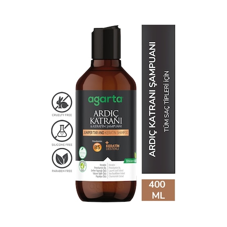 Agarta Ardıç Katranı & Keratin Şampuanı 400 ML