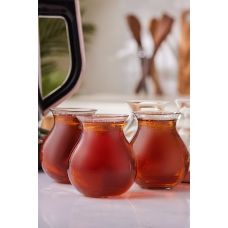 Karaca Refikadan Tatlıcan 6'lı Çay Bardağı Seti 200 ML