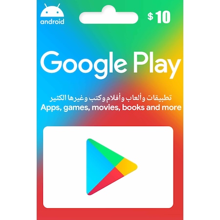 Google Play Gift Card 10 Dolar - Us 10