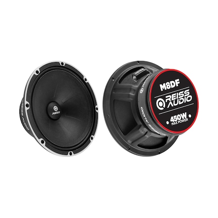 Reiss Audio Rs-M8Df 900 Watt -400 Rms Oto Midrange Hoparlör 20 CM