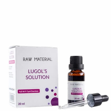 Raw Material Lugol'S Solution Iyot %5 Damla 20 ML