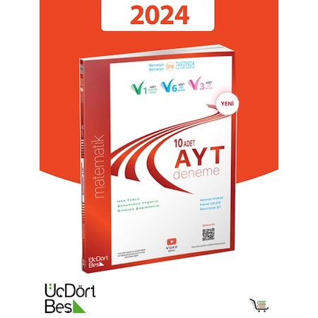 345- Ayt Matematik 10'lu Deneme 2024 Model