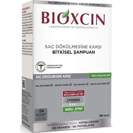 Bioxcin Genesis Yağlı Saçlar için Şampuan 300 ML