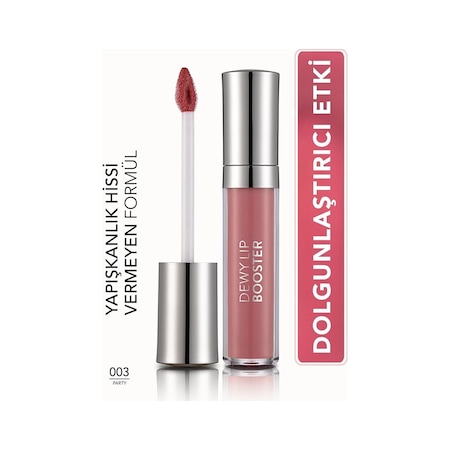 Flormar Dewy Lip Booster Dudak Dolgunlaştırıcı Gloss 003 Party