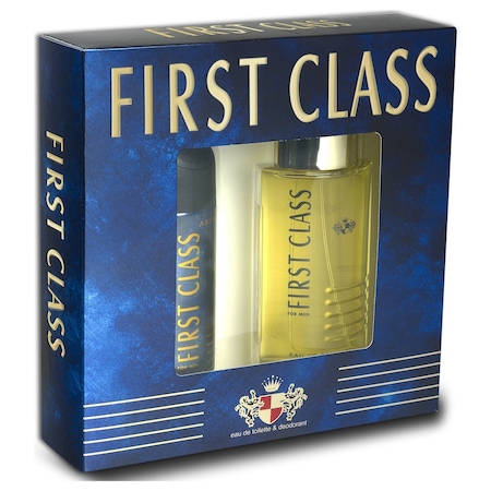 First Class Erkek Parfüm EDT 100 ML + Sprey Deodorant 150 ML