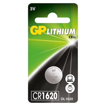 GP CR1620 3V Lityum Düğme Pil