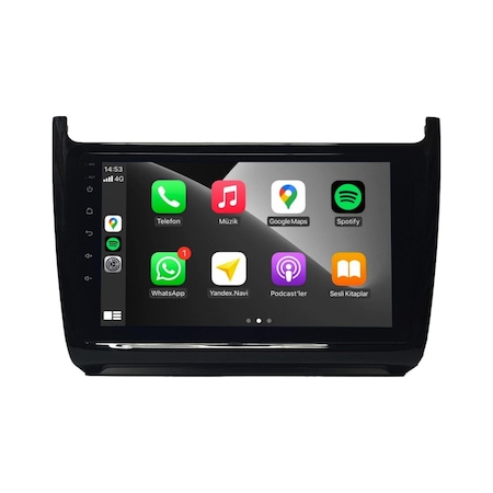 Oskodi Volkswagen Polo Android Carplay Multimedya 2014-2018 4gb Ram + 64gb Hafıza