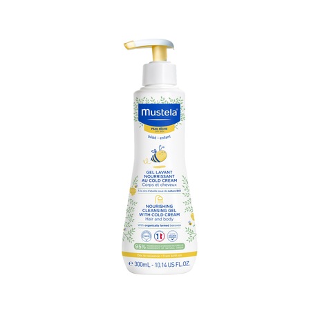 Mustela Cold Cream İçeren Besleyici Şampuan 300 ML