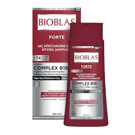 Bioblas Forte Dökülme Önleyici Şampuan 360 ML