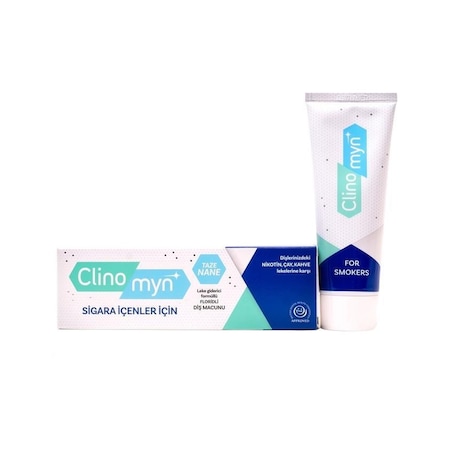 Clinomyn Sigara İçenler İçin Diş Macunu 5 x 75 ML