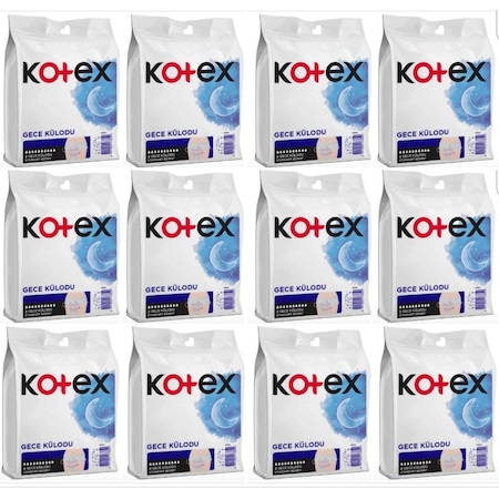 Kotex Regl Gece Külodu 2 x 12 Paket