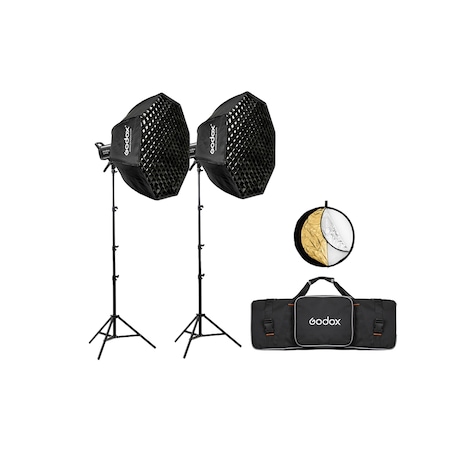 Godox Sl60 II Bi 60W Bi-Color Video Işığı 2'li Kit