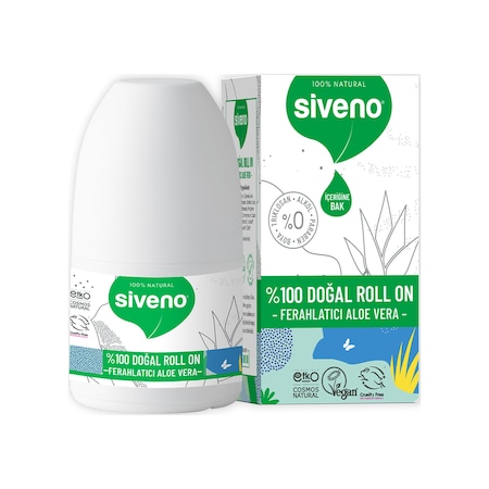 Siveno Aloe Vera İçerikli Vegan Roll-On Deodorant 50 ML