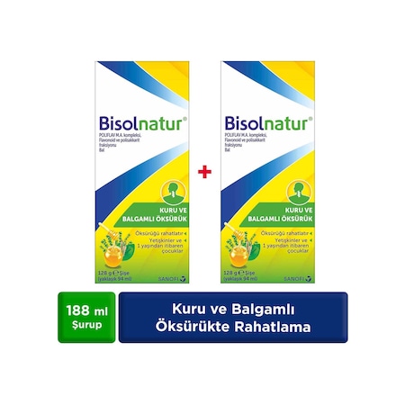 Bisolnatur Şurup 2 x 180 ML