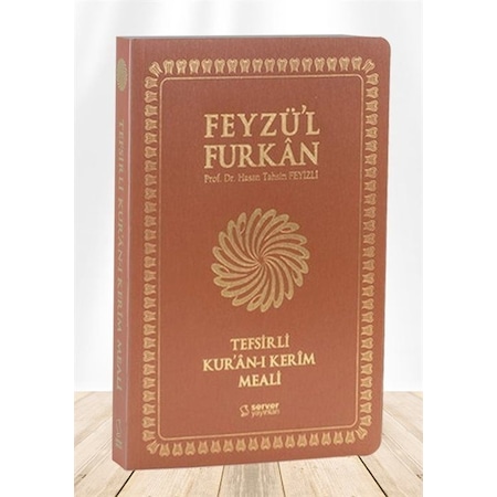 Feyzü'l Furkan Tefsirli Kur'an-ı Kerim Meali Metinsiz Orta Bo...