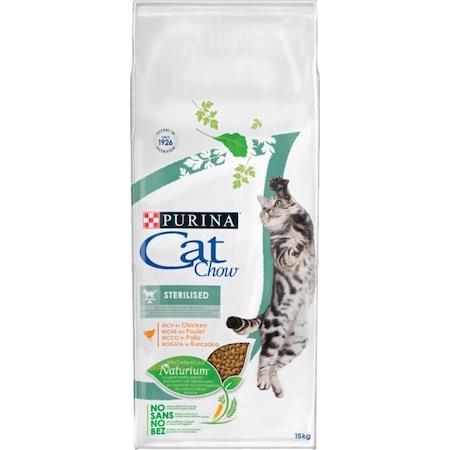 Purina Cat Chow Sterilised Kısırlaştırılmış Yetişkin Kedi Maması 15 KG