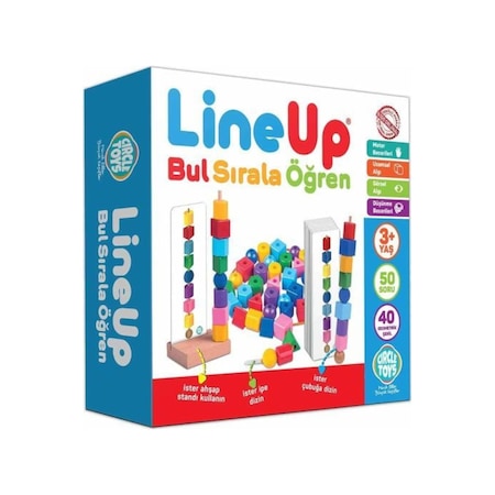 Circle Toys Line Up Bul Sırala Öğren Oyunu 8681528382407