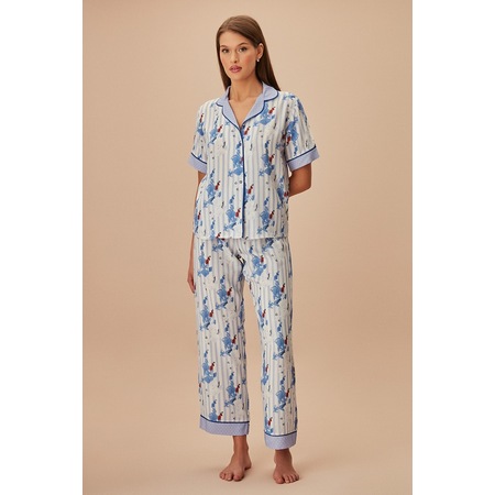 Suwen Emily Maskülen Pijama Takımı Sh24790660b956