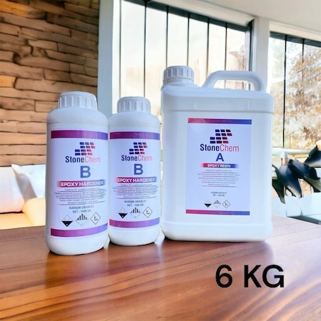 Epoxy Ultra Şeffaf 6 Kg