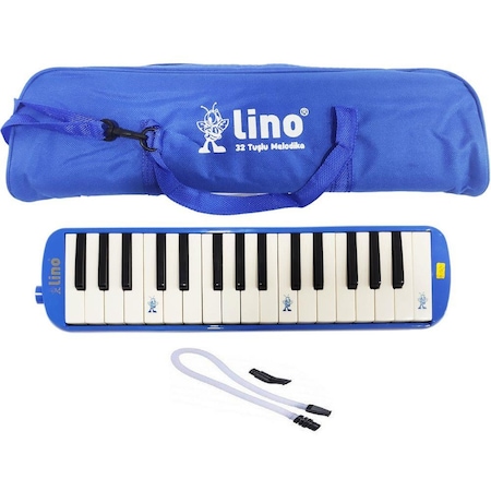Lino Melodika 32 Tuşlu Bez Çanta Mavi