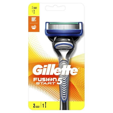 Gillette Fusion5 Start Tıraş Makinesi + Yedek Bıçak 2'li