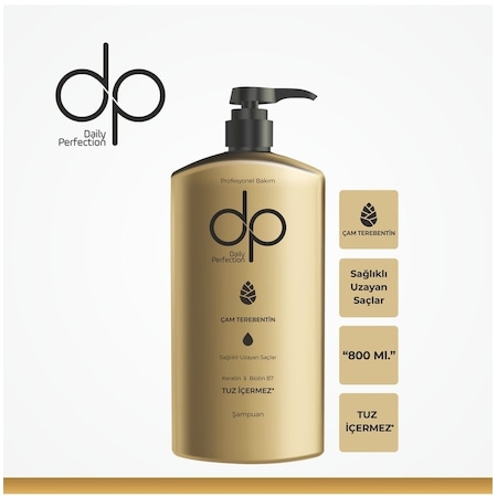 Dp Daily Perfection Tuzsuz Şampuan Çam Terebentin 800 ML