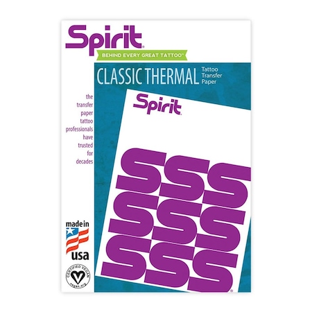 Spirit Classic Thermal Dövme Transfer Kağıdı - 8,5x11 Kutu