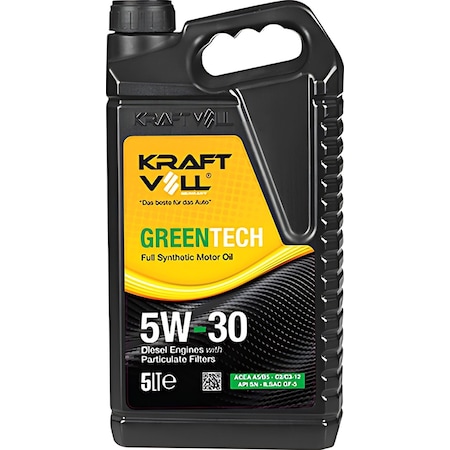 Kraftvoll 5W-30 Dpf Tam Sentetik Motor Yağı 5 L