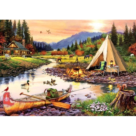 Art Puzzle 3000 Parça Kamp Dostları