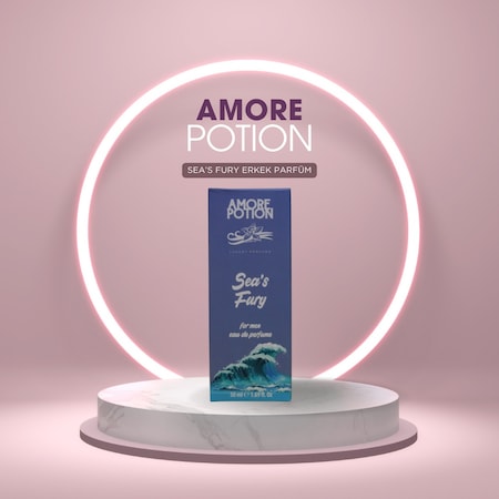 Amore Potion Sea's Fury Erkek Parfüm EDP 50 ML