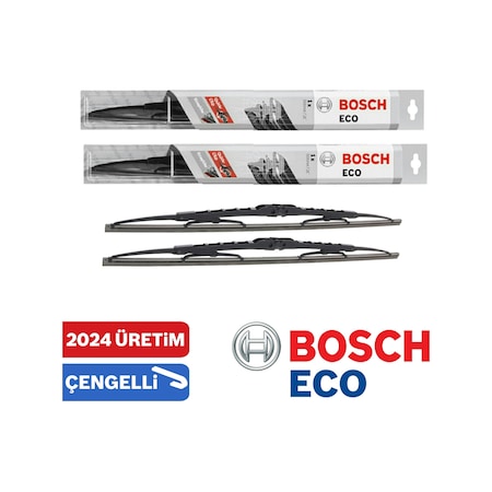 Citroen C3 2002-2009 Bosch Eco Silecek Takımı + Koku