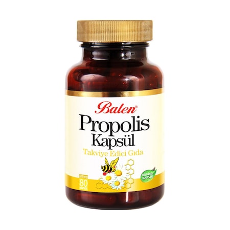 Balen Propolis 670 MG 80 Kapsül 3 Adet