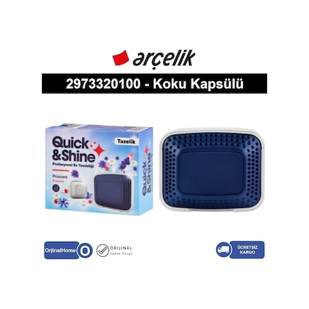 Arçelik Uyumlu Çamaşır Kurutma Makinesi Kokusu Quick Shine Koku Kapsülü - 452110053