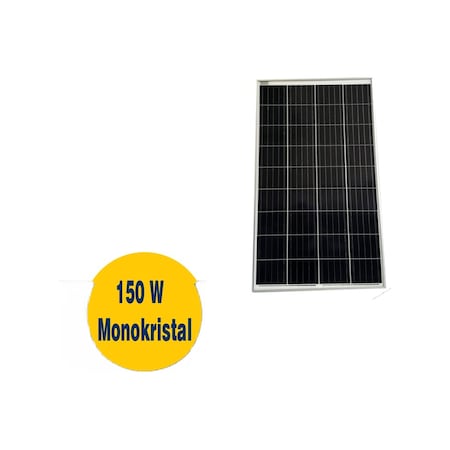 Gesper Energy 150W Watt Monokristal Güneş Paneli 36 Hücre 12 V GES150-36M