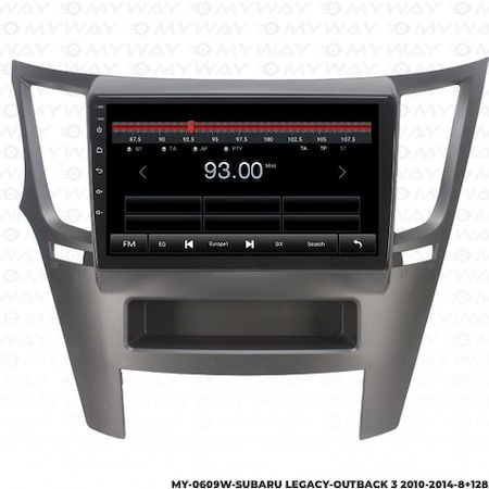 Myway Subaru Legacy Android Multimedya Carplay Navigasyon Ekran - 8gb Ram+128 Gb Hdd - Myway