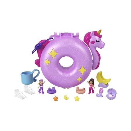 Polly Pocket HKV34 Unicorn Temalı Oyun Seti