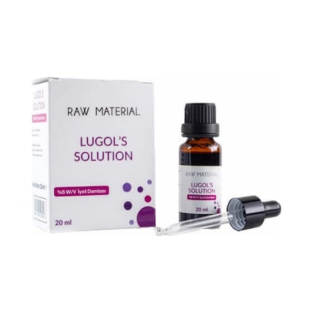 Raw Material Lugol'S Solution Iyot %5 Damla 20 ML