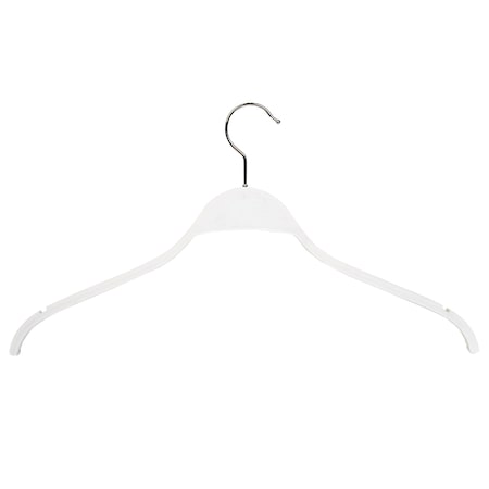 Nyn Ahşap Askı Bluz Gömlek Askısı Beyaz Renk 30 Adet